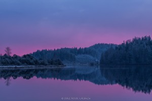 Blaue Stunde am Kirchsee